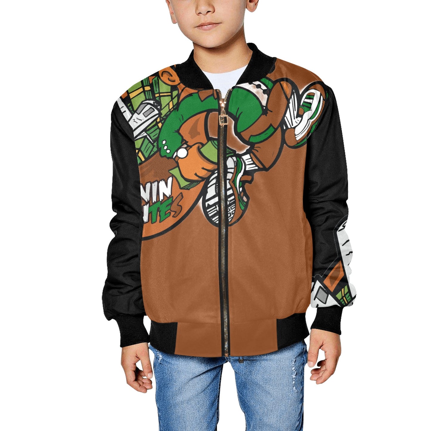 army Kids' All Over Print Bomber Jacket