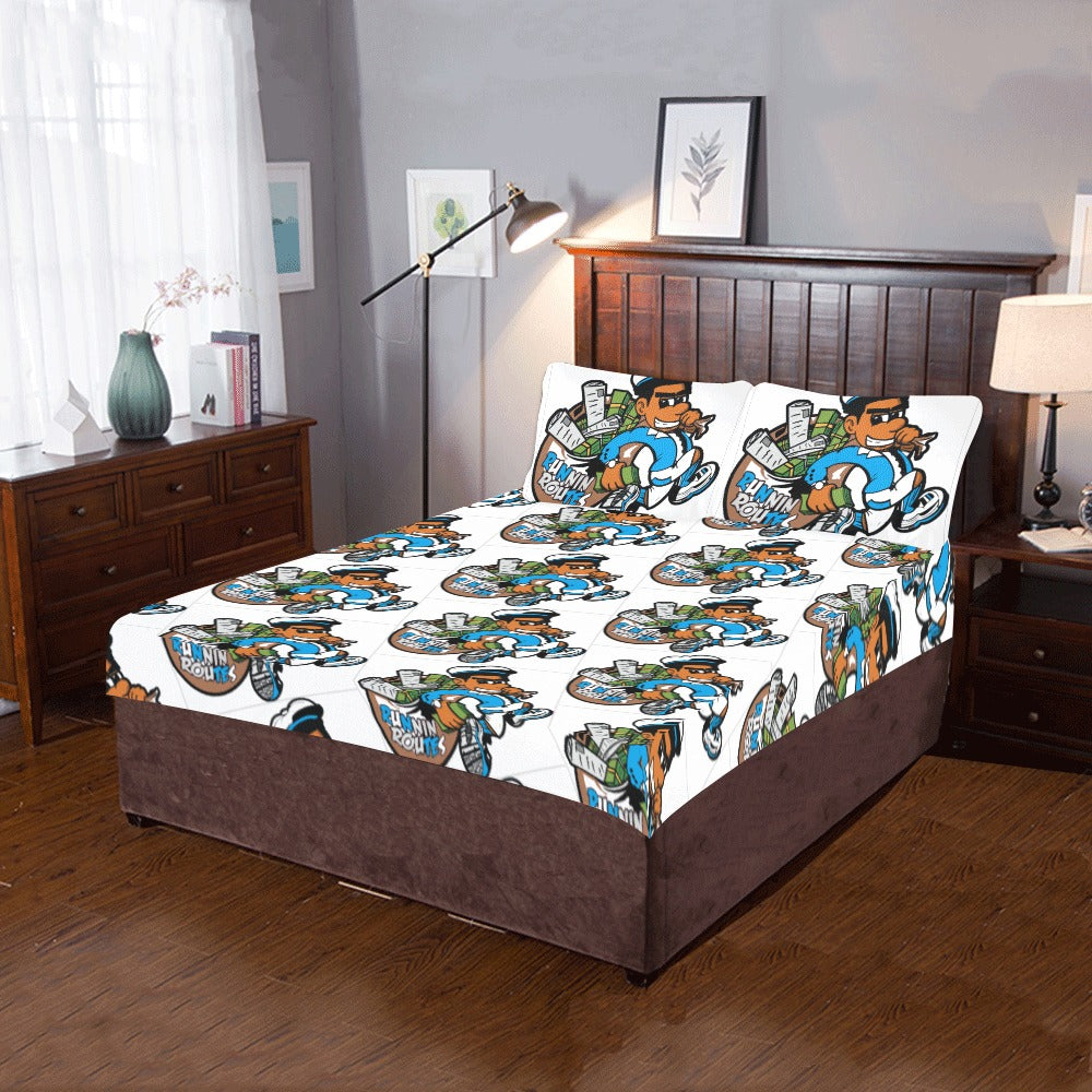 turq 3-Piece Bedding Set